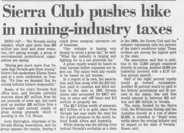 Clipping from Elko Daily Free Press